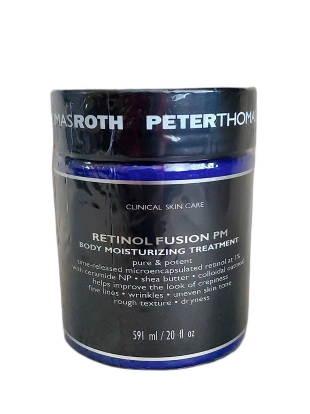 Peter Thomas Roth Retinol Fusion PM Body Moisturizing Treatment - Blue/Black